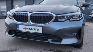 BMW ACC radar asub auto numbrimärgi all